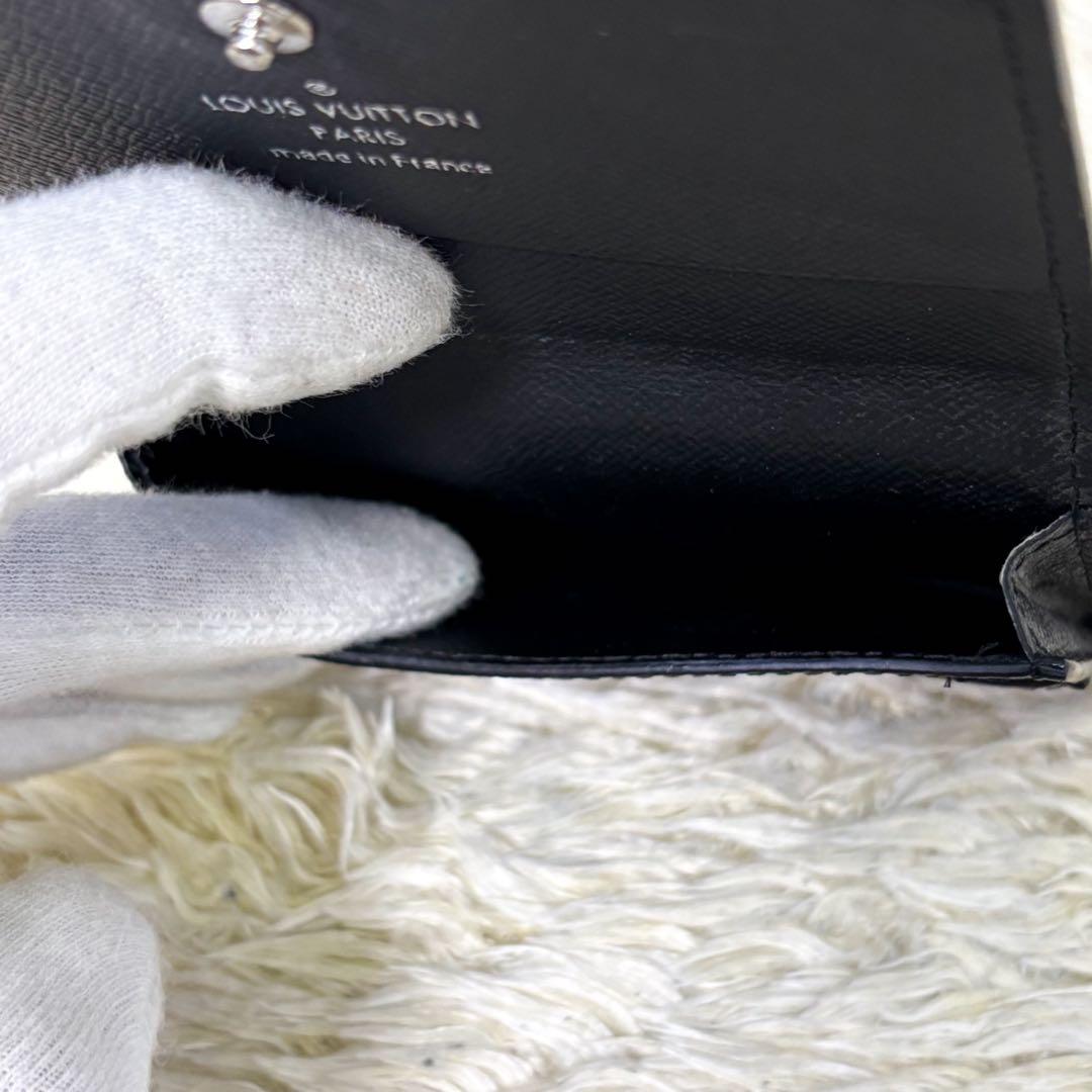 現行【美品】ルイヴィトン タイガ アンヴェロップNM 名刺入れ M64595