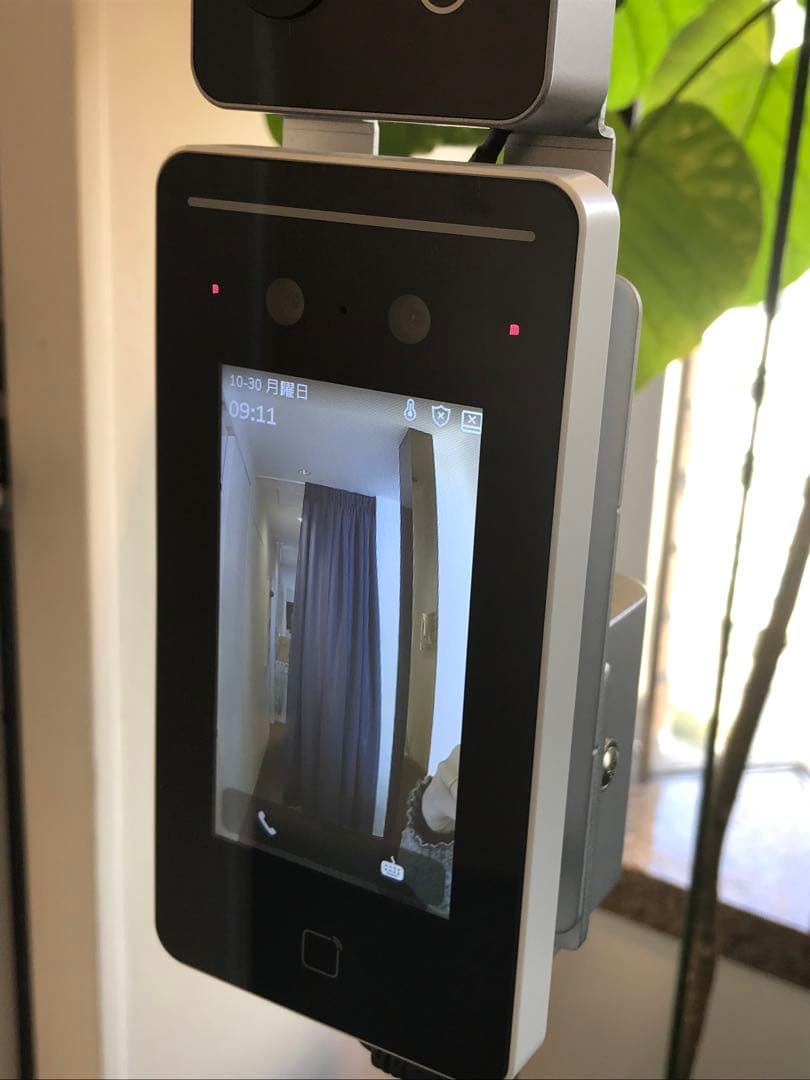 体表面温度測定 AI顔認証 勤怠管理サーモカメラ DS-K1T341BMI-T