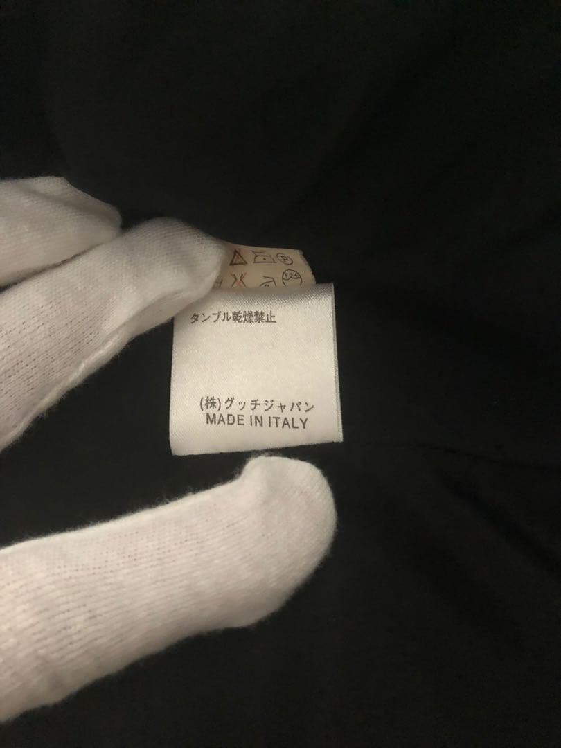 GUCCI （42 Mサイズ）シングルライダースジャケット