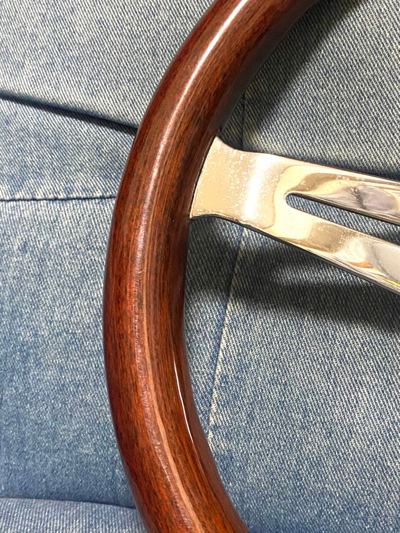 M'sport ウッドステアリング　350mm 即納◎