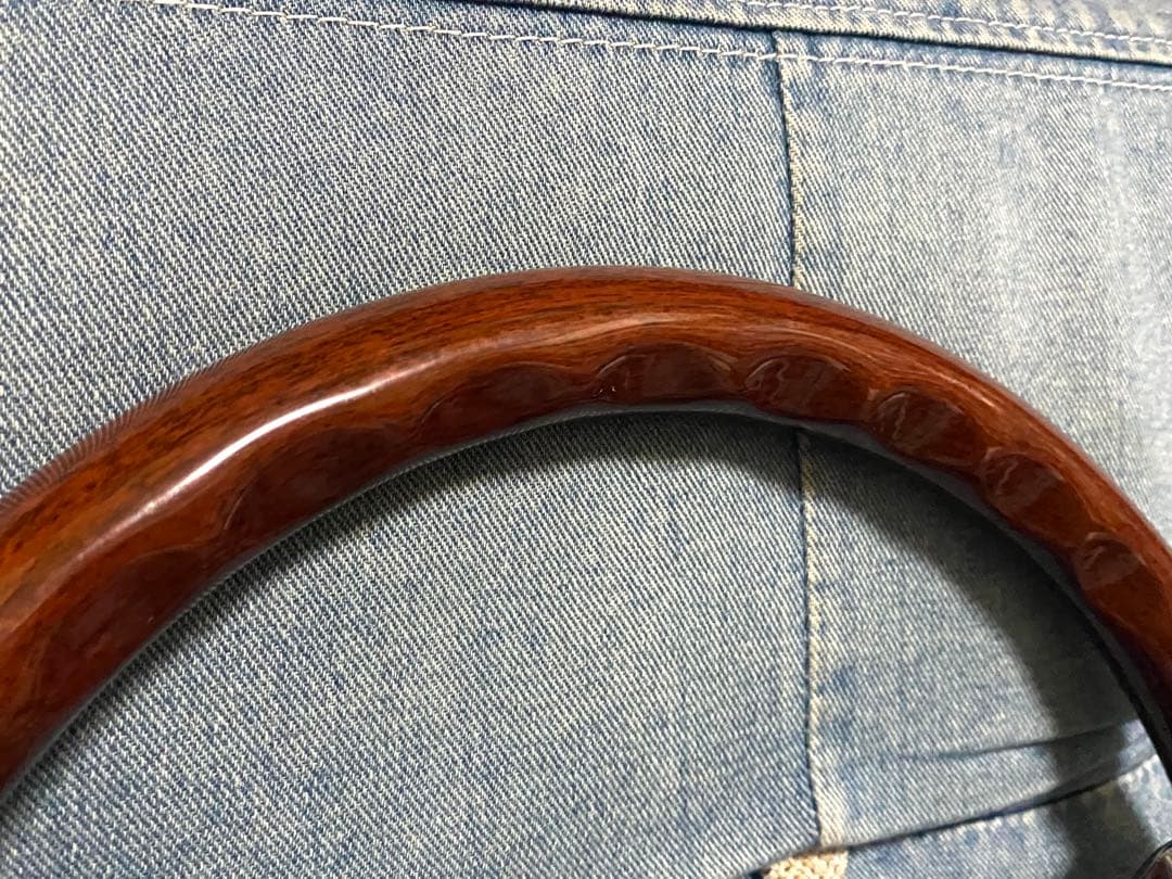 M'sport ウッドステアリング　350mm 即納◎