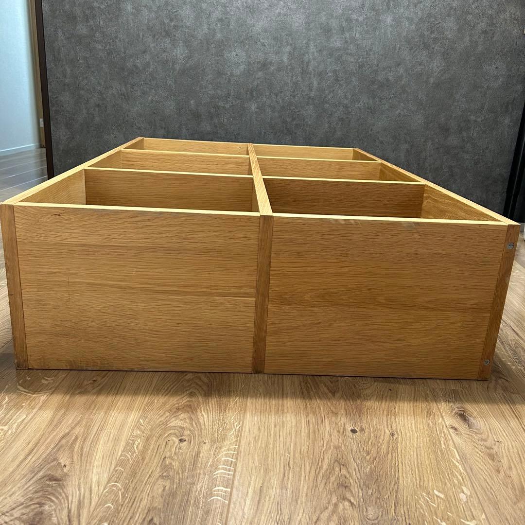 無印良品 スタッキングシェルフ 3段×2列 オーク材