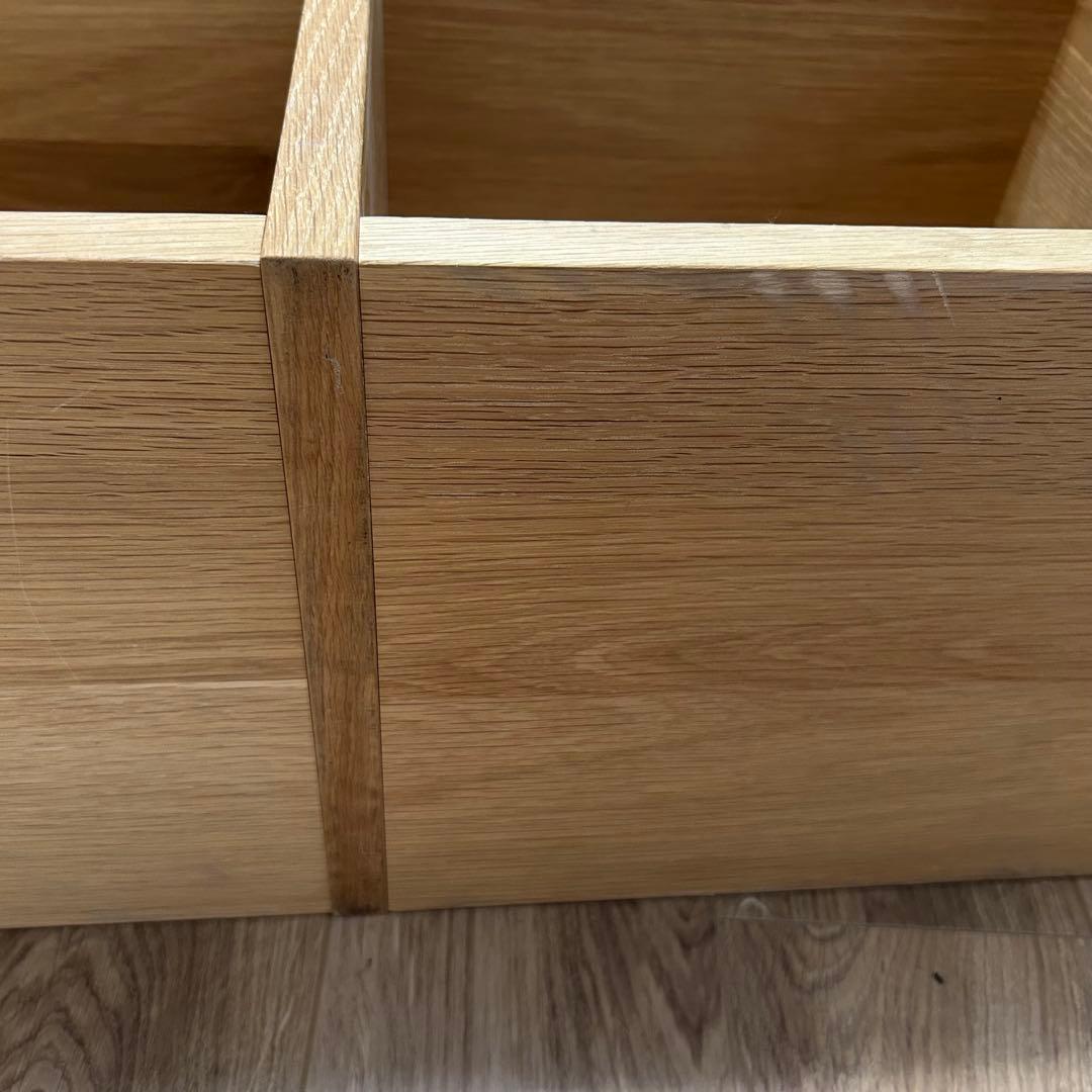 無印良品 スタッキングシェルフ 3段×2列 オーク材