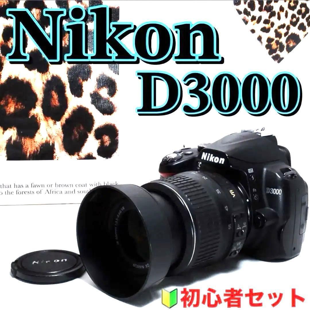 Nikon D3000 一眼レフカメラ スマホ転送 初心者も安心♥️
