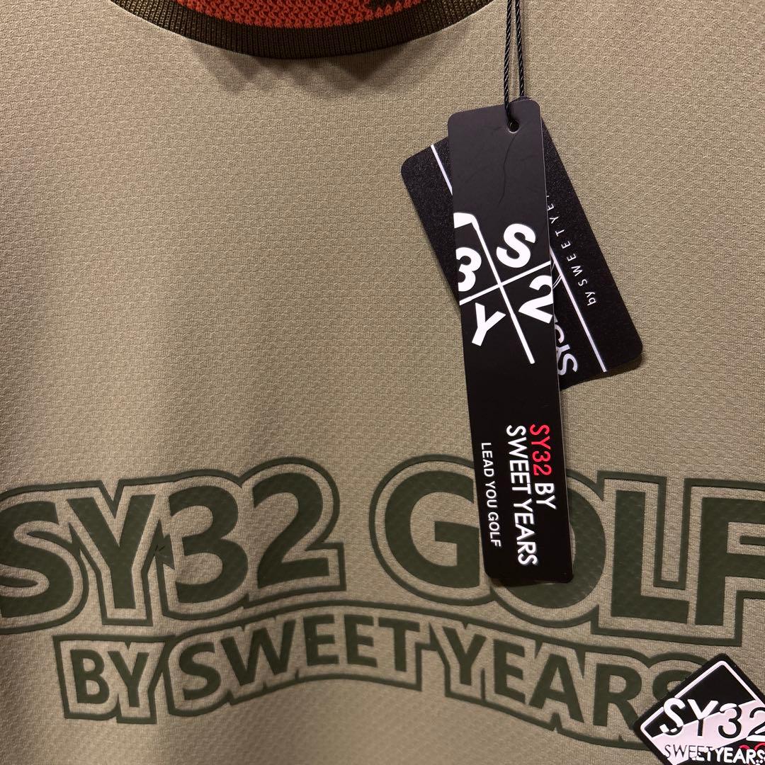 SY32 BY SWEET YEARS GOLF モックネックシャツ