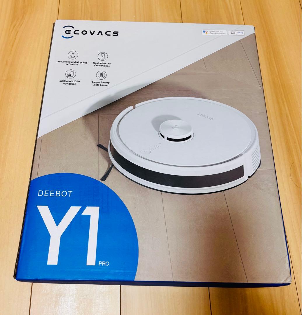 ECOVACS DEEBOT Y1 PRO 自動掃除機　お掃除ロボ　新品　未開封