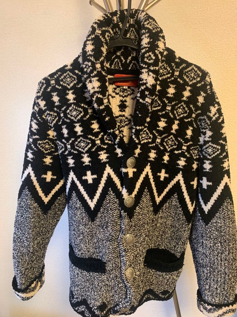 インディアンモーターサイクル冬物2点セット 中綿ジャケット＋ニットカーディガン