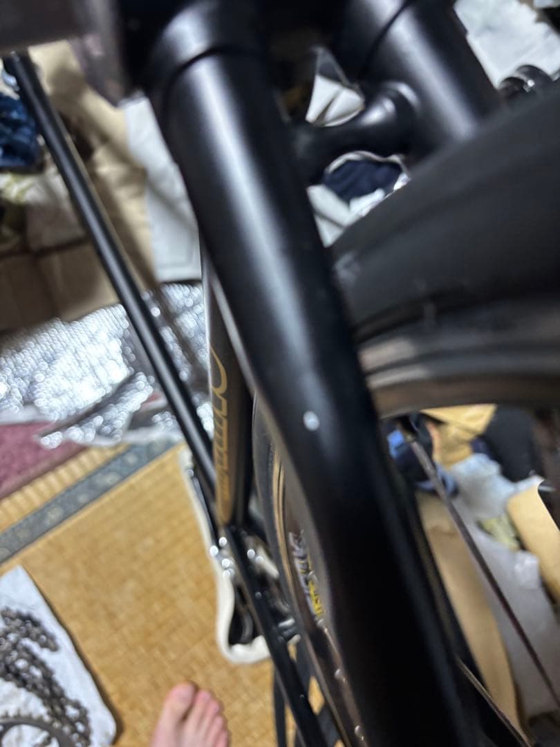 MAKINO ピスト・シングルスピードフレーム ブラックnjs 競輪 限定値下げ