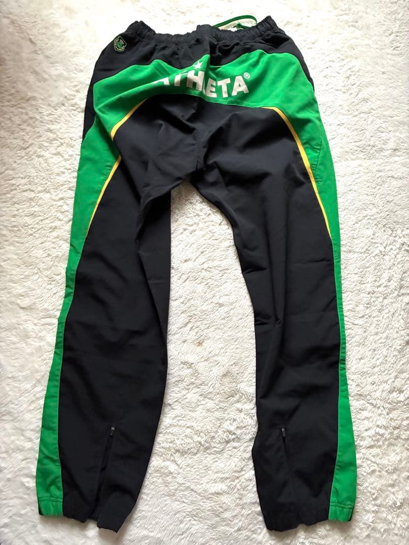 東京ヴェルディATHLETA ピステ上下 グリーン/ブラック