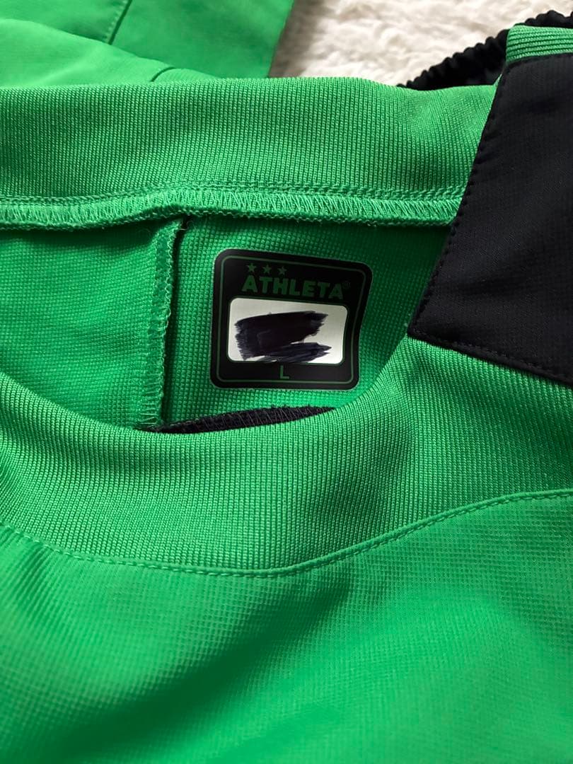 東京ヴェルディATHLETA ピステ上下 グリーン/ブラック