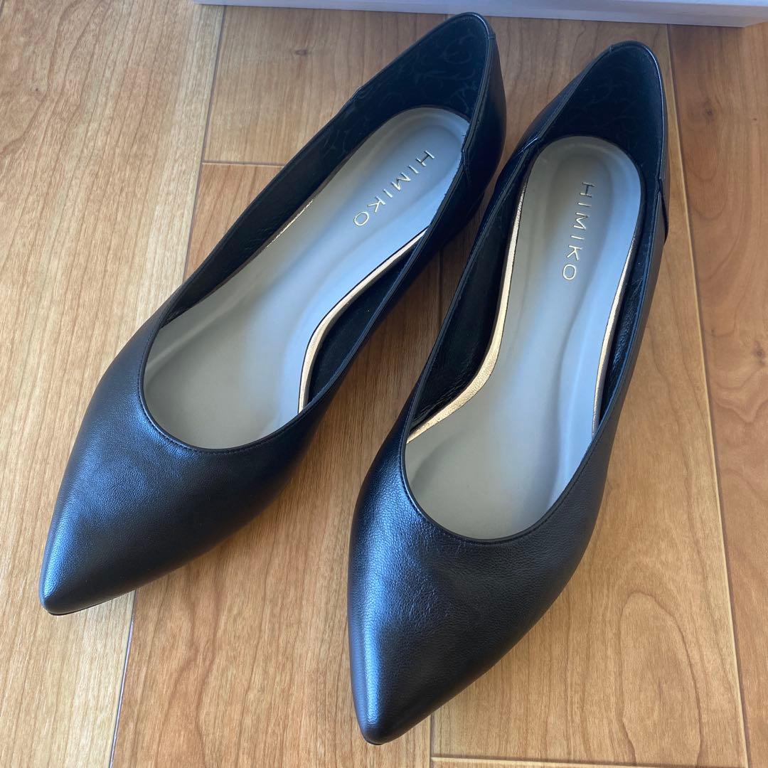 HIMIKO フラットプレーンパンプス　24.5
