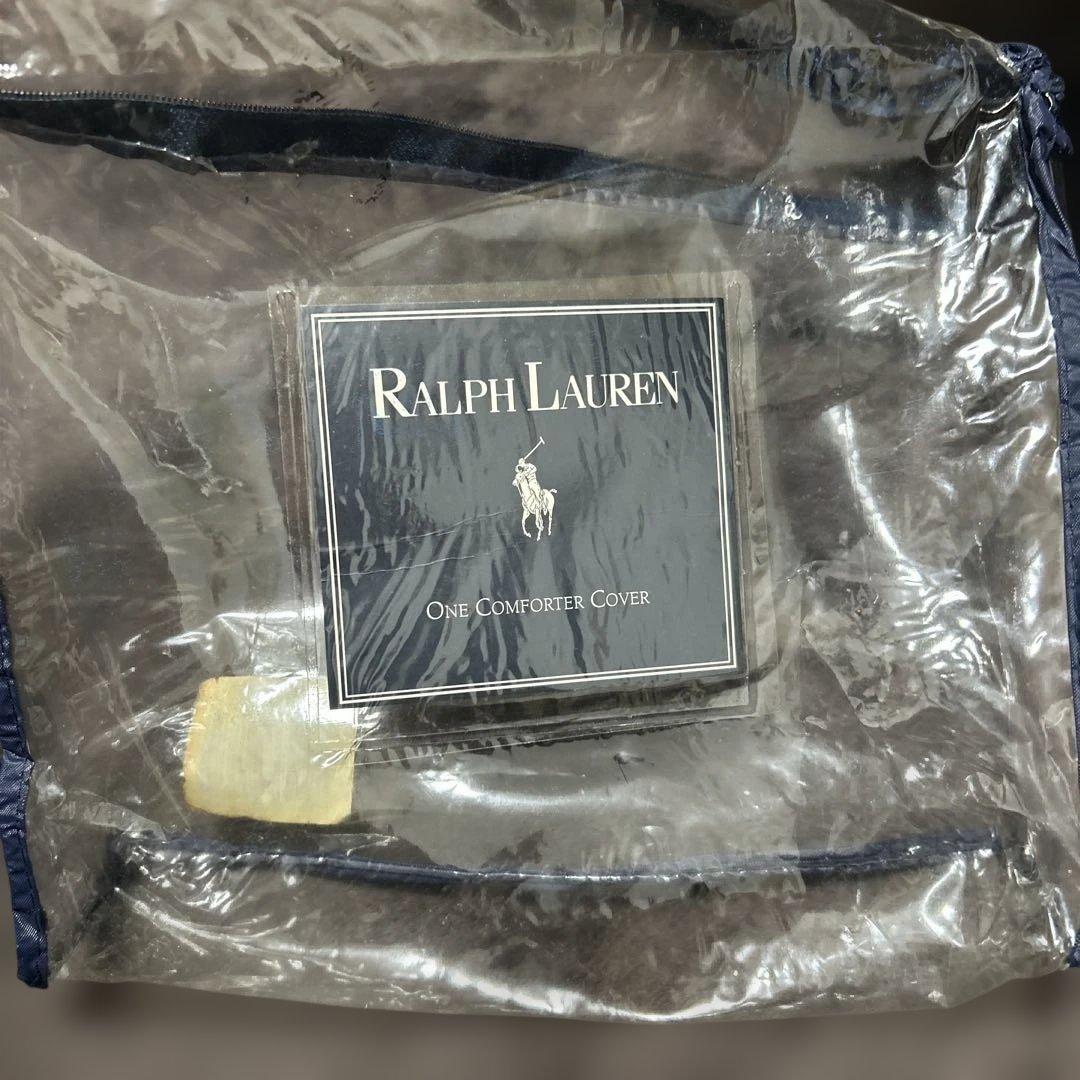 【未使用】ヴィンテージ　ラルフローレン　コンフォーターカバーandピロケース2枚