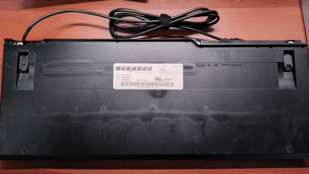 【全キー動作確認済美品／赤Esc】UNICOMP Model M UA40P4A