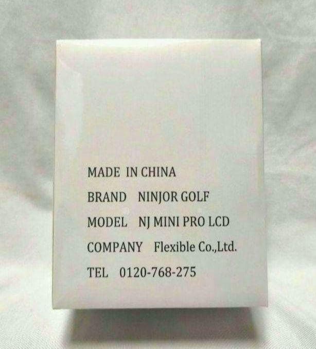 新品　★　NINJOR GOLF NJ MINI PRO LCD ブラック