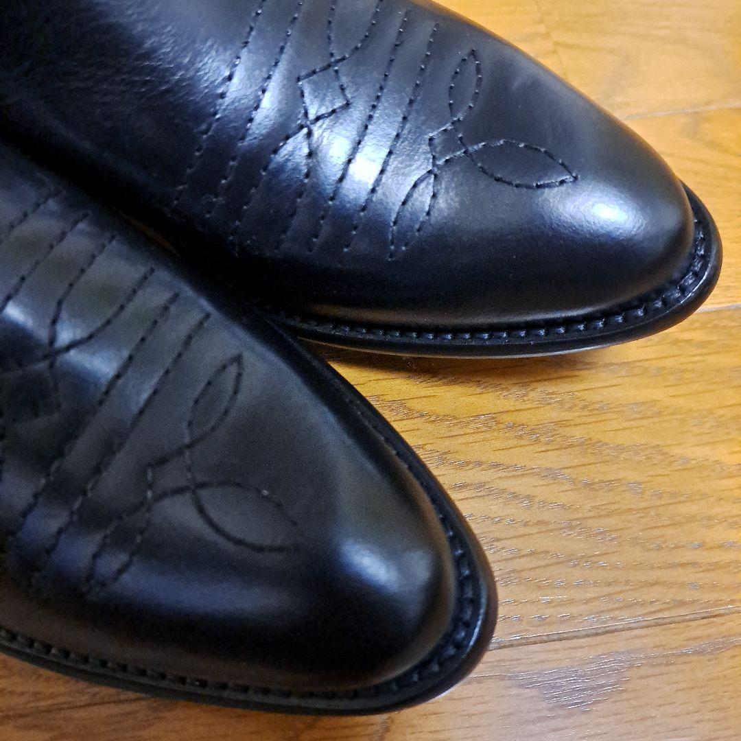 本革サイドゴアブーツ　ショートブーツBEAMS裏張り済