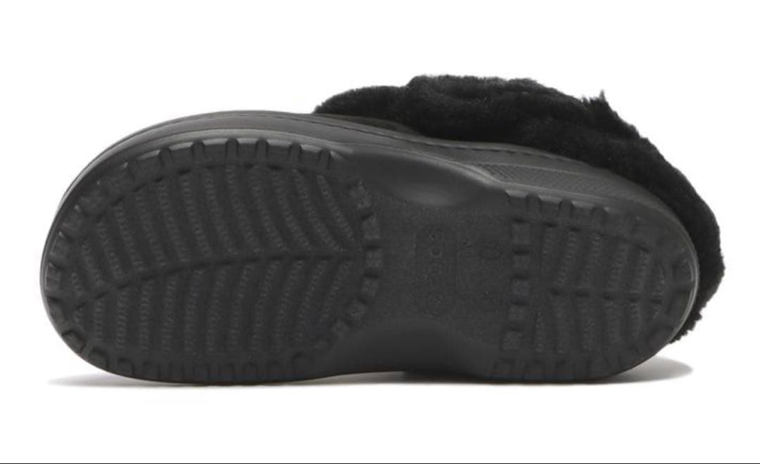 CROCS クラシックアンフォゲッタブルスウェードクロッグ BLACK