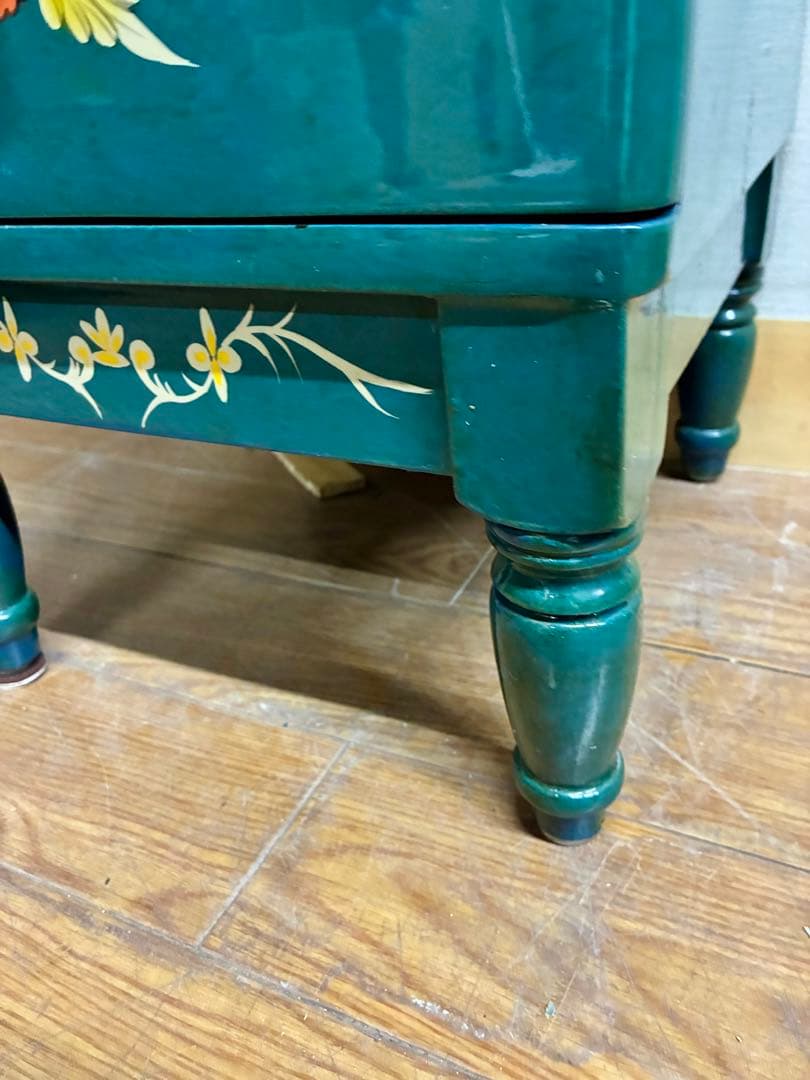 管455☆シノワズリ様式☆バイオリン☆6段チェスト