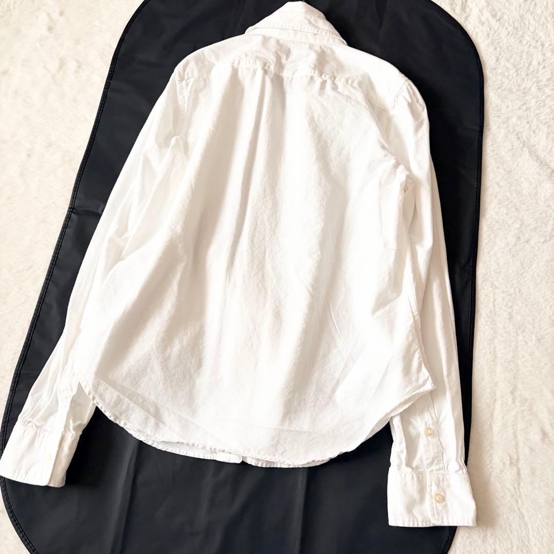 5836 美品✨ ポロラルフローレン タイネックブラウスシャツ 8 ポニーロゴ