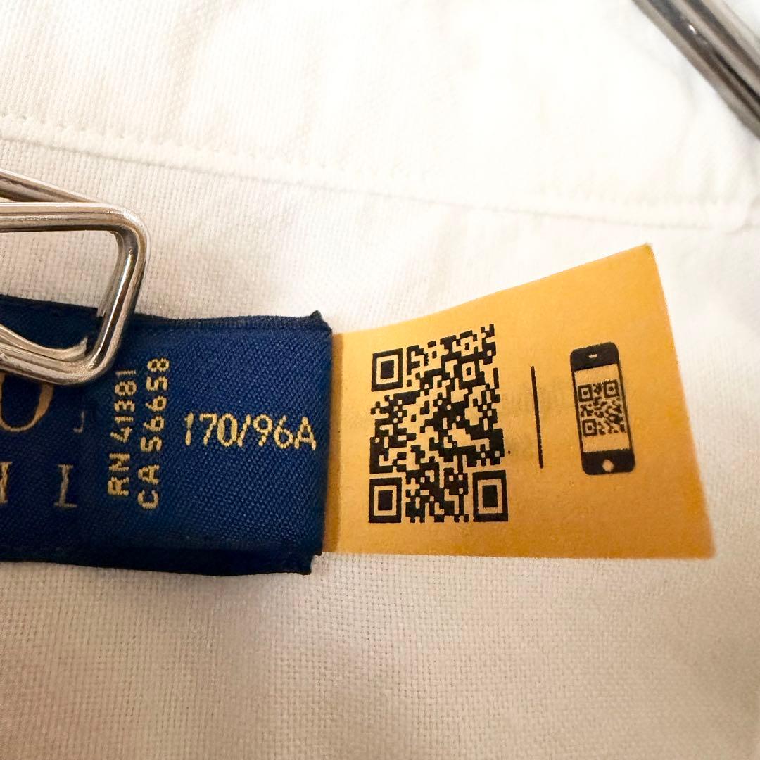 5836 美品✨ ポロラルフローレン タイネックブラウスシャツ 8 ポニーロゴ