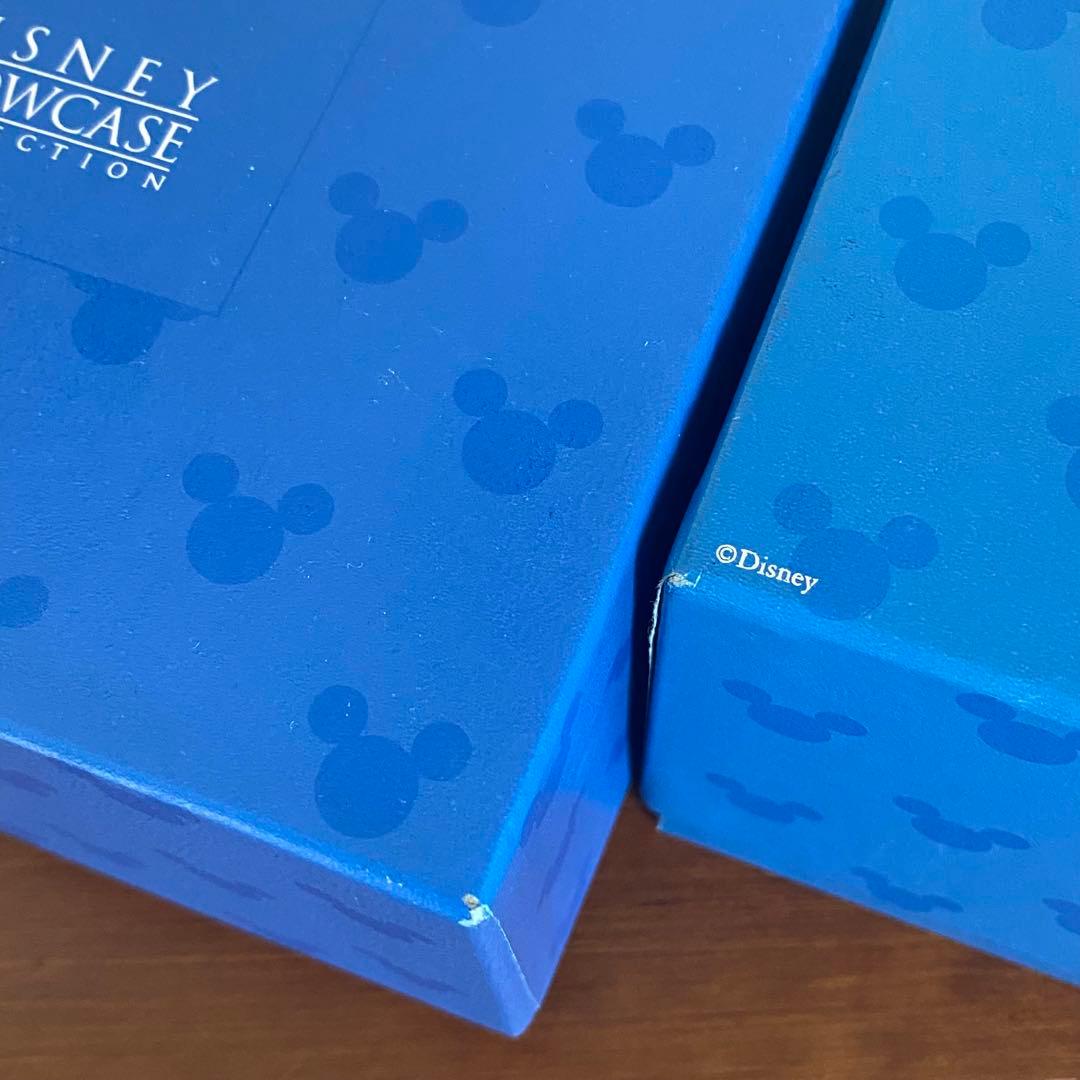 ディズニーショーケース クリスタルワールド ミッキー&ミニー 置物