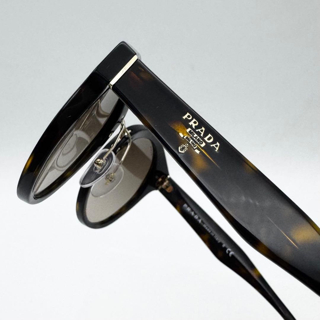 PRADA プラダ サングラス メガネ べっ甲調 ブラウン メンズ レディース