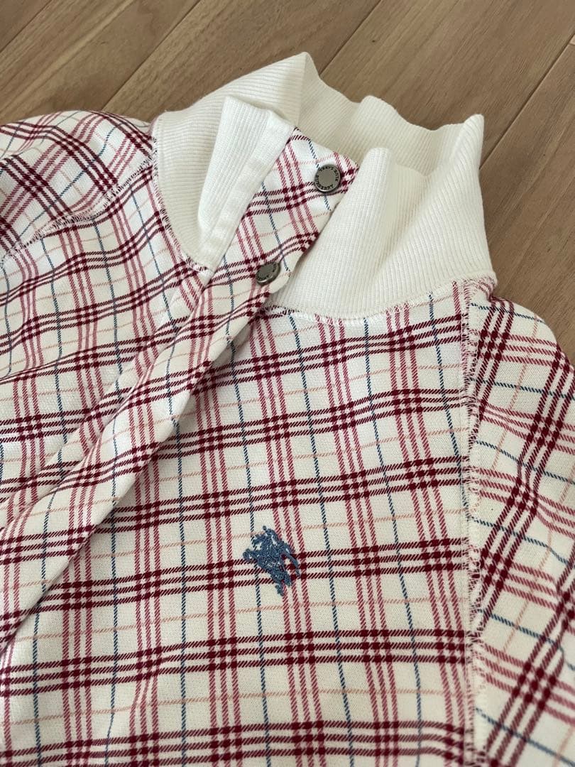 美品✨ バーバリーブルーレーベル　スウェット　トラックジャケット　ノバチェック