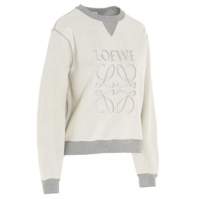 LOEWE アナグラム エンブロイダリー スウェットシャツ