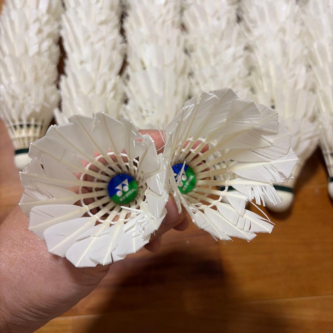 バドミントンシャトル　ニューオフィシャル　基礎、ノック球130球