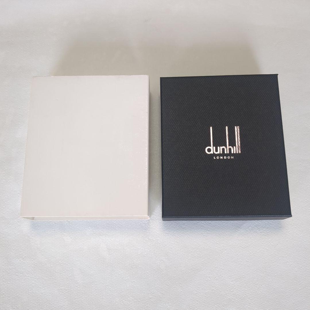 【アウル】ダンヒル 名刺入れ カードケース ブラック レザー