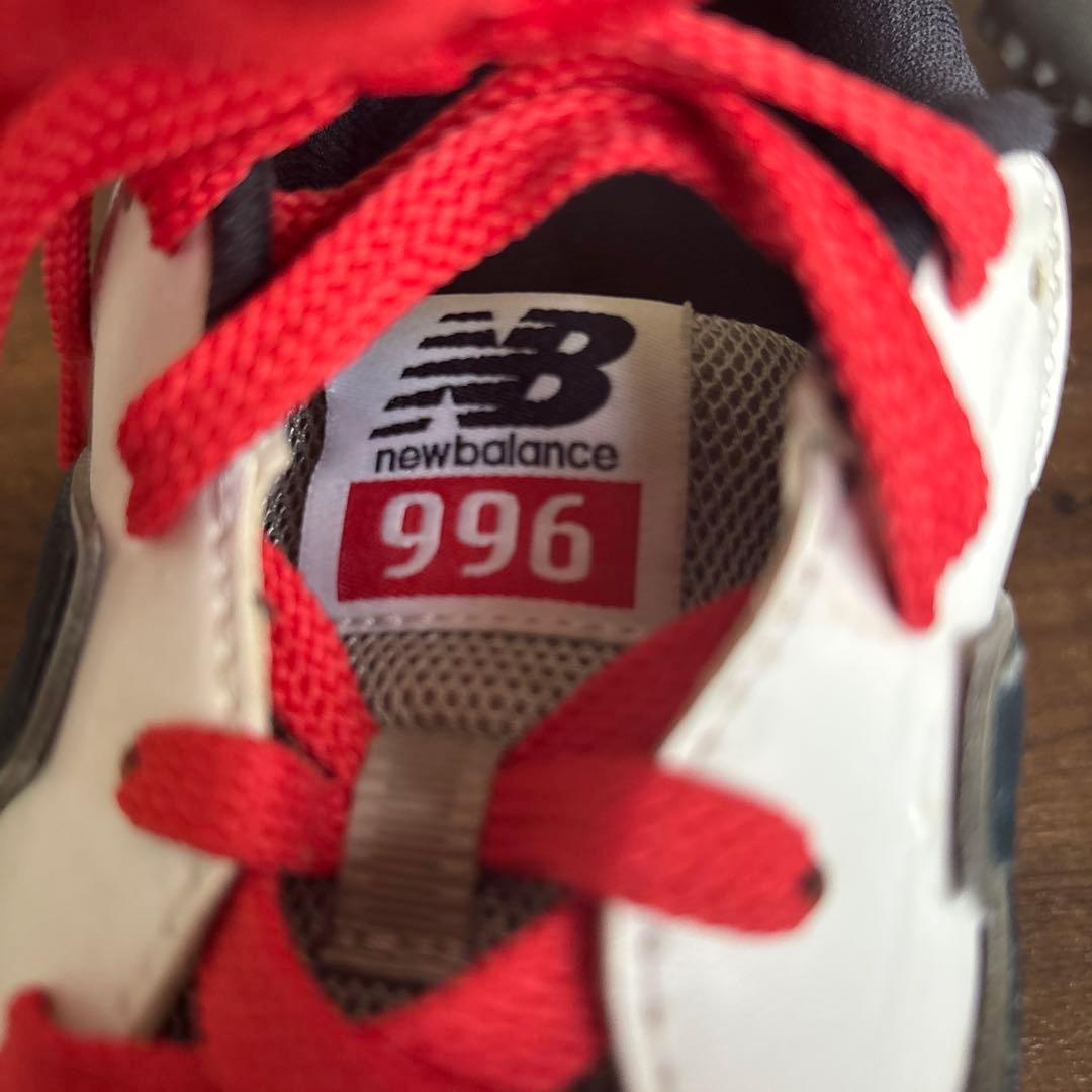 New Balance 996ゴルフシューズ ネイビー/ホワイト/レッド