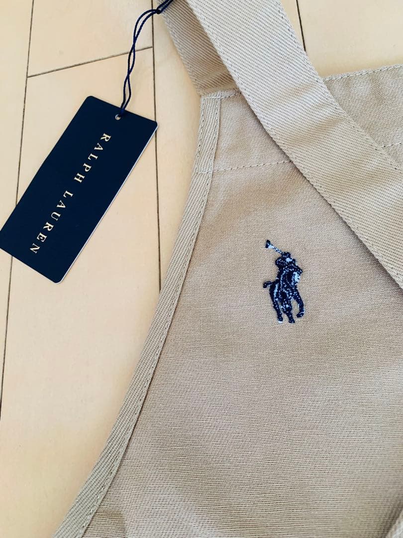 【新品タグ付✨】Ralph Lauren ラルフ ベージュエプロン 女性 男性