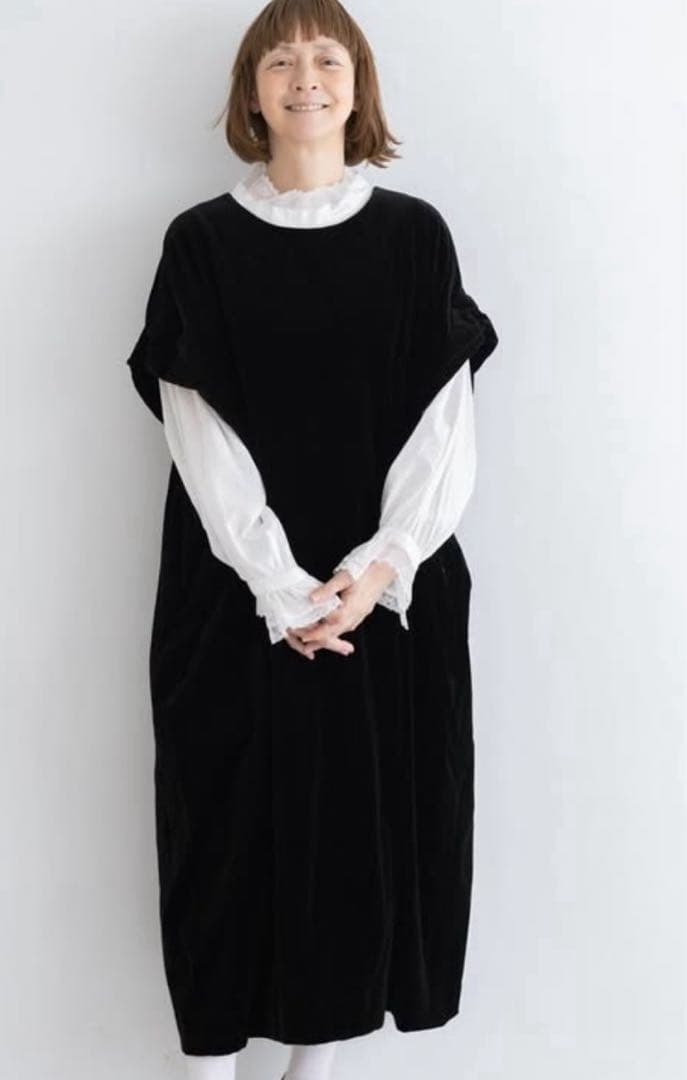 NATIVE VILLAGE レース付きホワイトシャツ