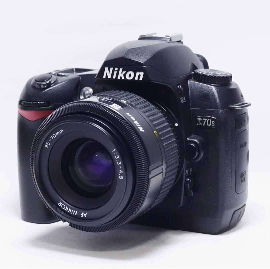 動作確認済 美品 Nikon D70s 35-70mm レンズ セット