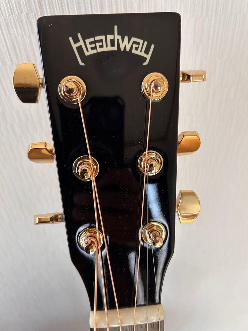 美品　Headway HF-60SS NA アコギトップバック単板