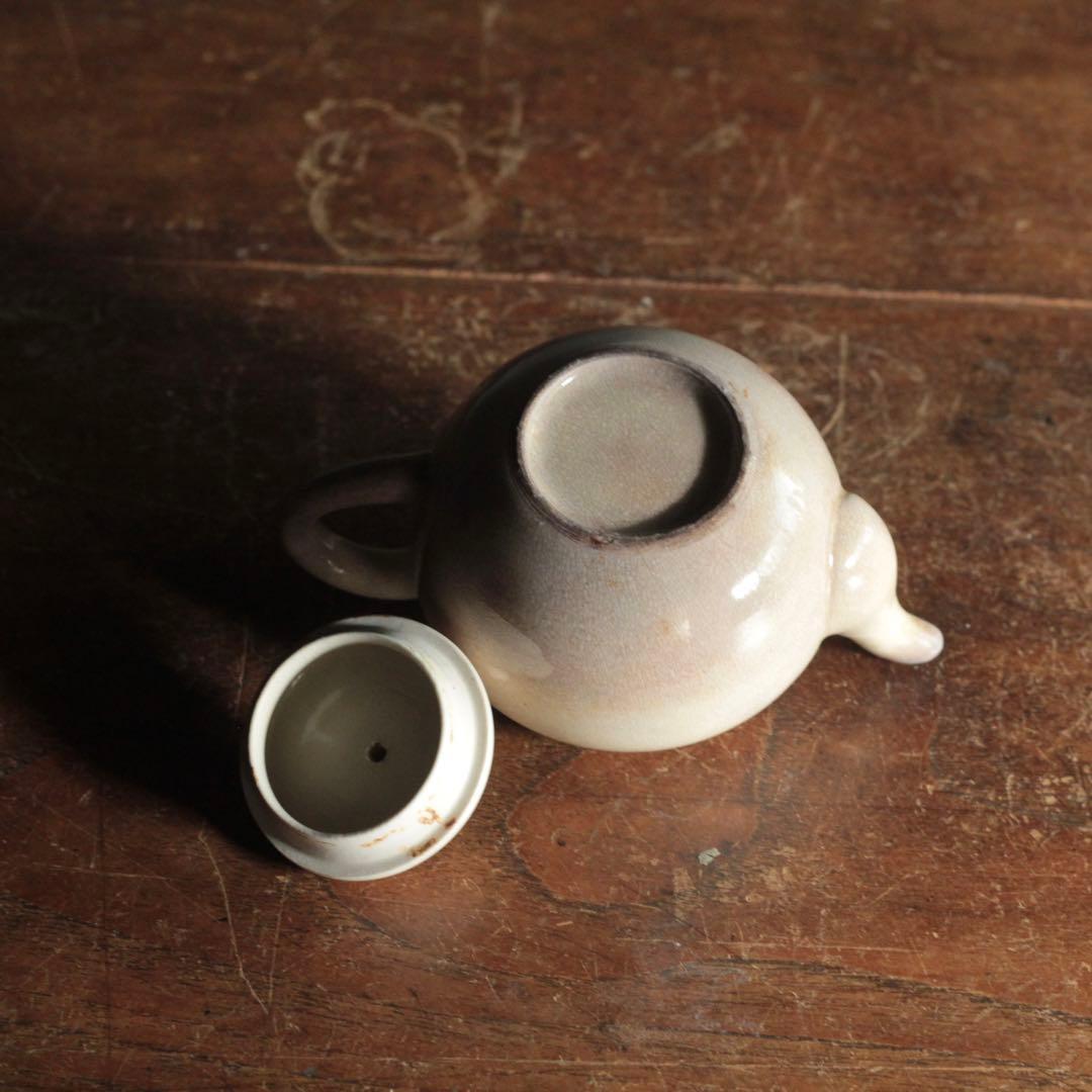 白薩摩 急須 後手 煎茶道具 古道具 アンティーク 古美術 酒注ぎ