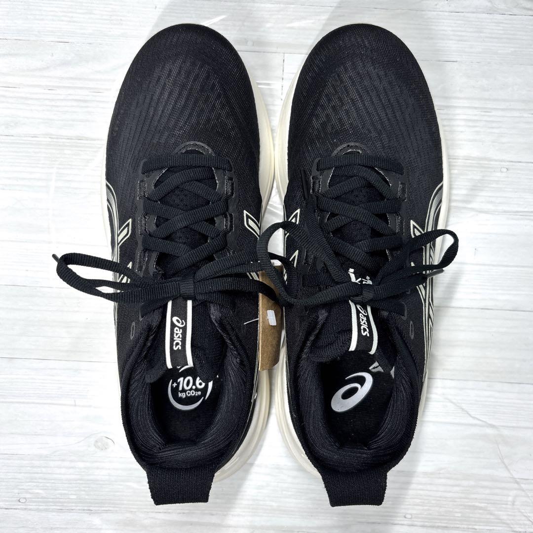 ✨新品未使用✨アシックス GEL-NIMBUS 27 ブラック×グレー 24cm