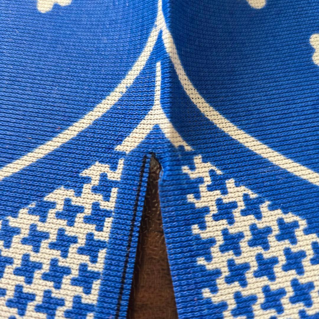 キャンディキャンディ　のれん　青系　2枚セット　昭和レトロ　新品