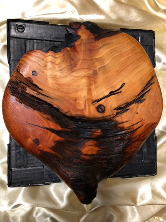 肥松木工品　盆、菓子器、装飾品、他