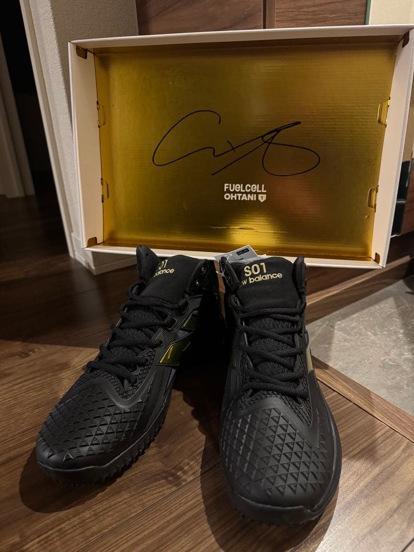 ニューバランス大谷翔平Ohtani v1 Turf Black 30.0cm希少