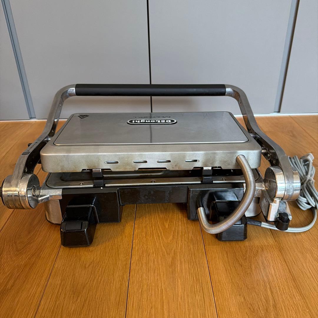 デロンギ マルチグリル BBQ コンタクトグリルプレート 上下温度調整可能