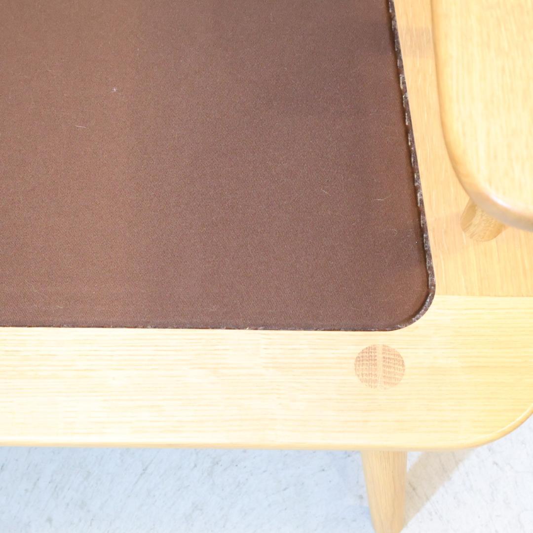 HIDA 飛騨産業 つぐみ 3人掛けソファ キツツキ ホワイトオーク 飛騨家具
