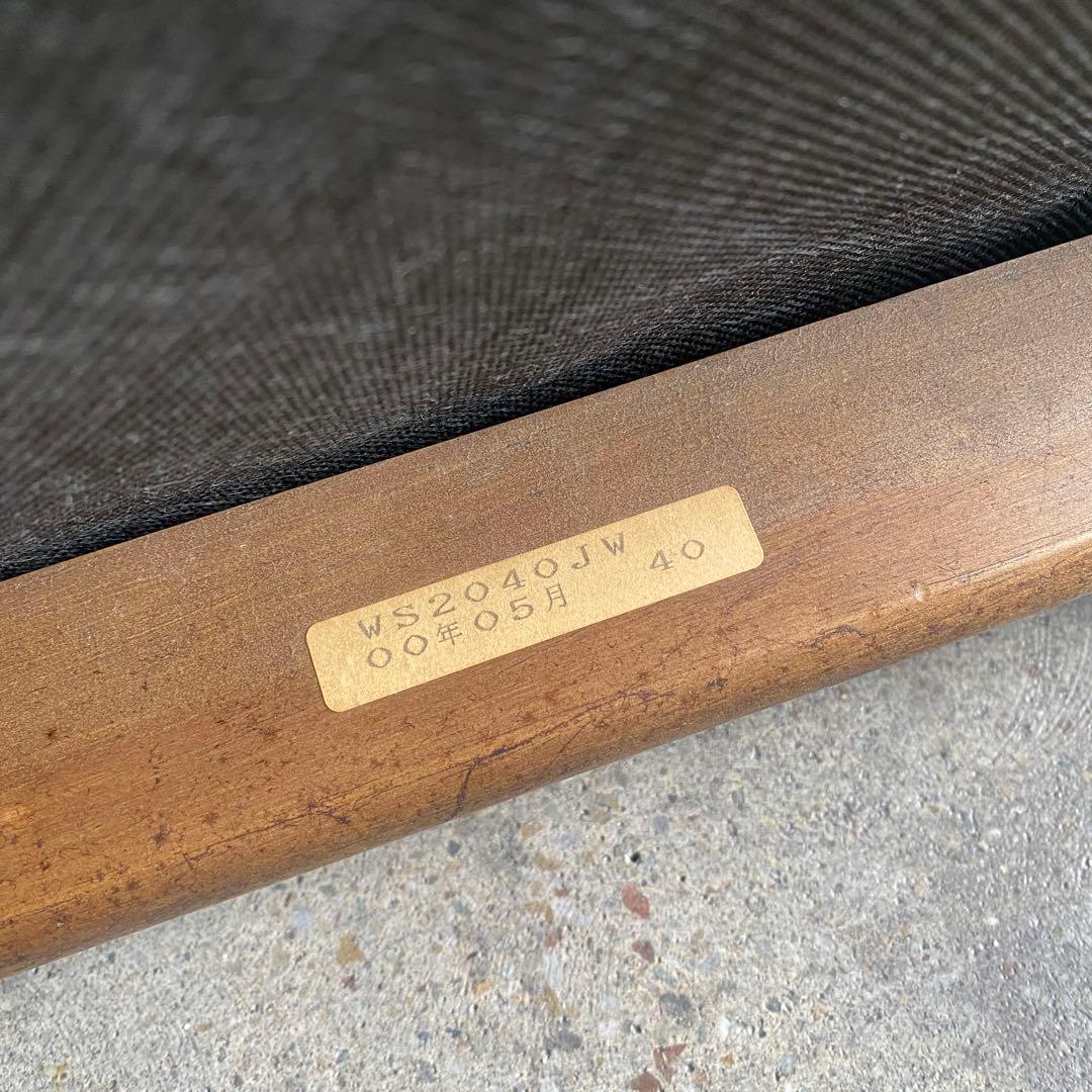 karimoku カリモク 1人掛けソファ 1シーター ネイビー紺