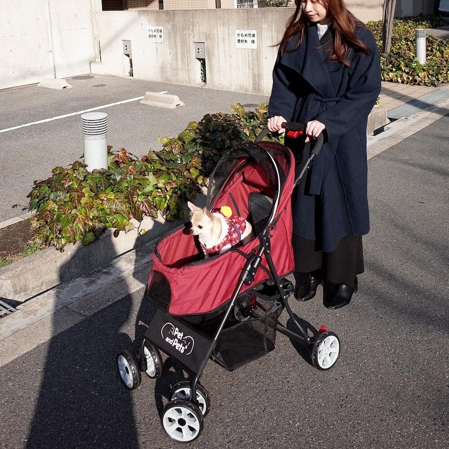 ペットアンドペッツ カタリナ ペットストローラー ペットカート バギー 犬 猫