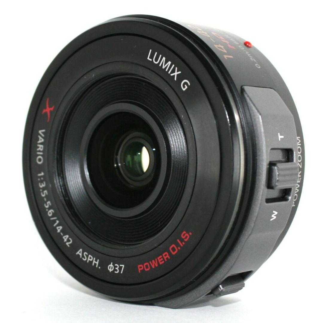 Panasonic LUMIX G 14-42mm PZ ズームレンズ ブラック