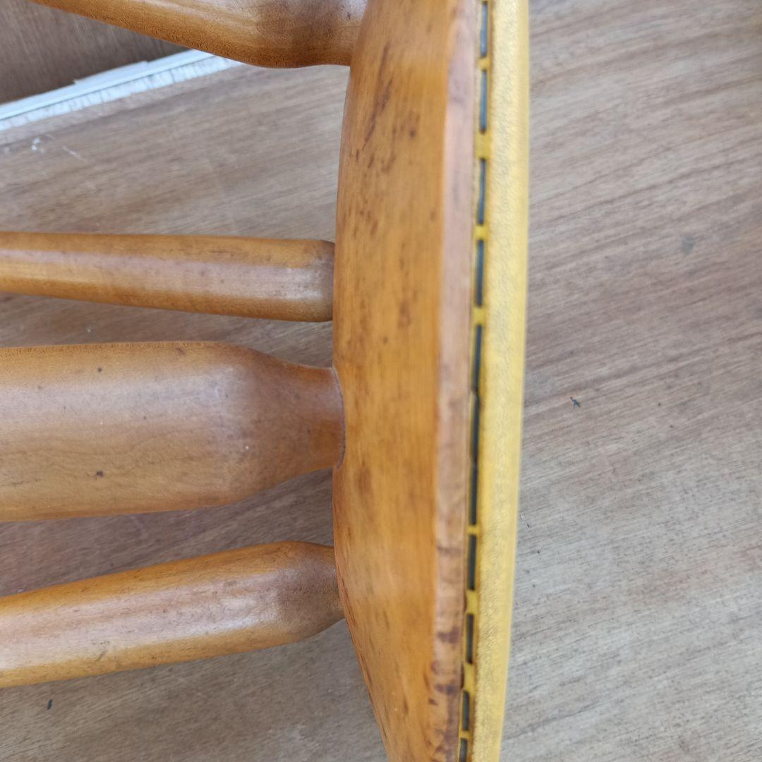 N*6様 4250)天童木工のリングスツール 丸椅子　昭和レトロ