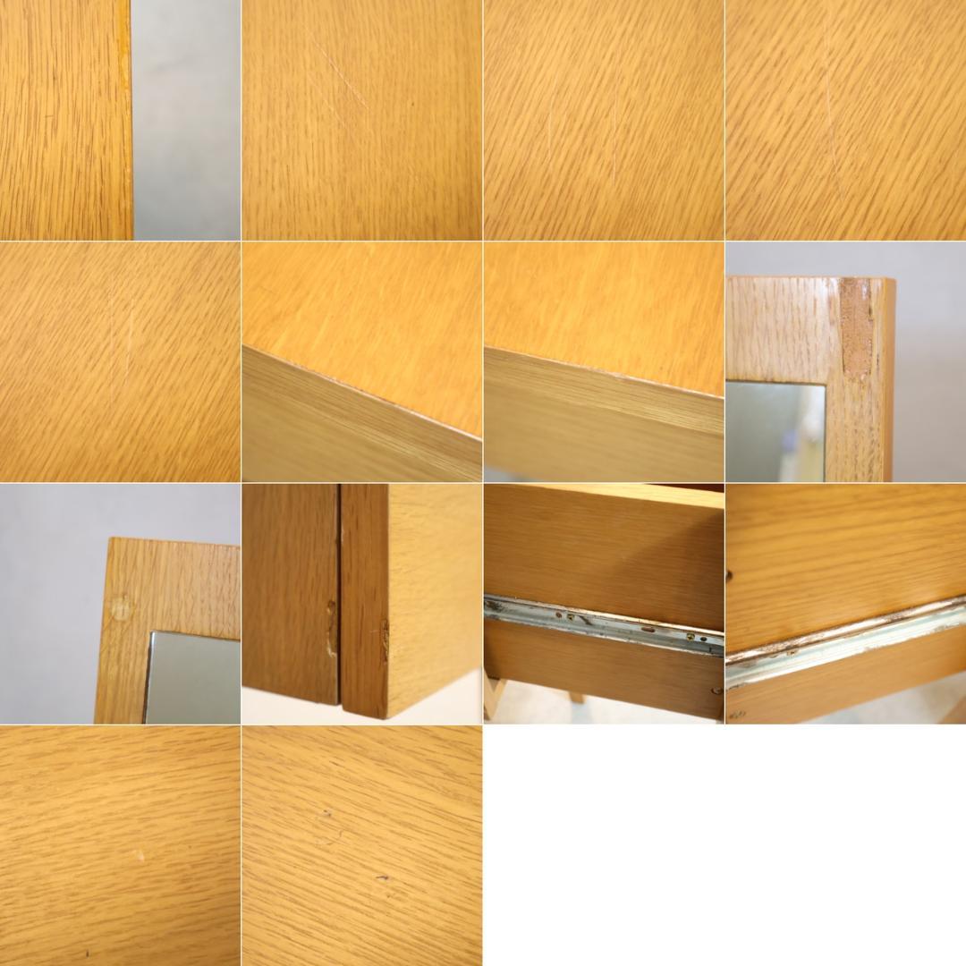 unico ウニコ NOTE ドレッサー オーク材 鏡台 ライティングデスク