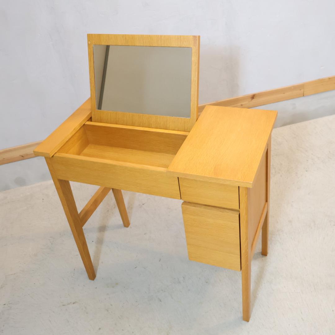 unico ウニコ NOTE ドレッサー オーク材 鏡台 ライティングデスク