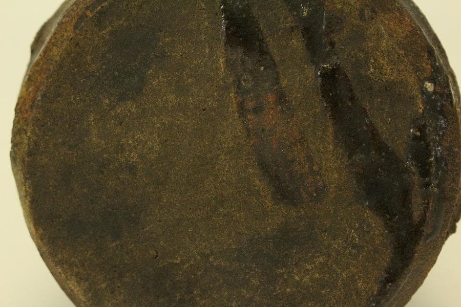 茶道具 瀬戸伊賀 花入 古美術(ZE736)