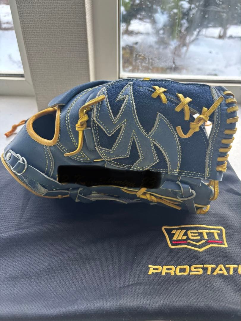 ZETT プロステイタス　軟式オーダーグラブ　（投手用）