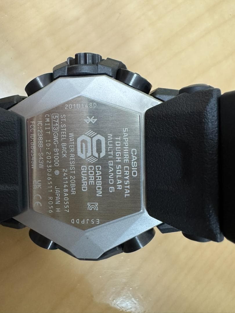 時計 CASIO GWG-B1000-1AJF